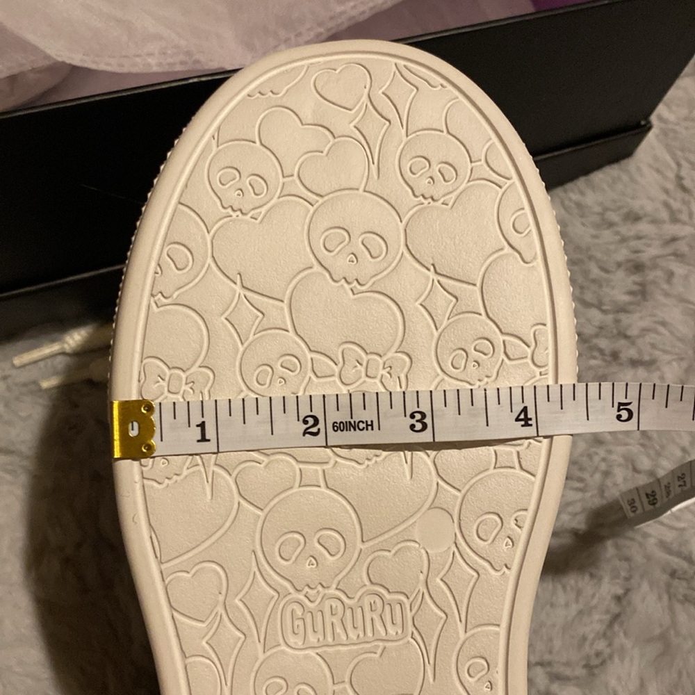 ***NWT*** GURURU GOTH PLATFORM CANVAS SNEAKERS - Picture 15 of 16